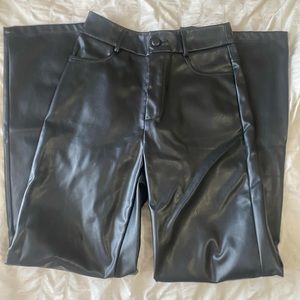 The Perfect Pleather Pant